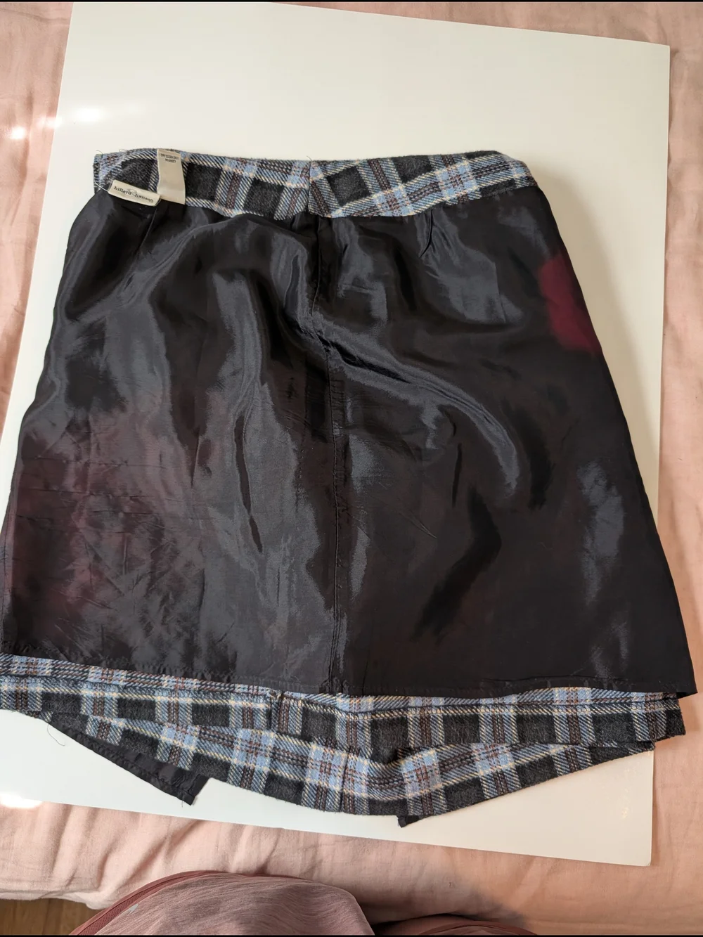 Plaid Mini Skirt
